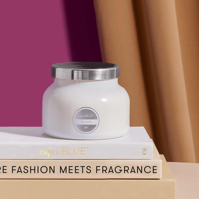 Volcano White Signature Jar - Molly + Kate
