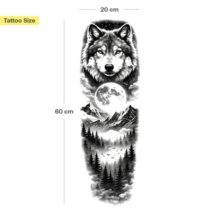 Wächter der Nacht Tattoo Sleeve