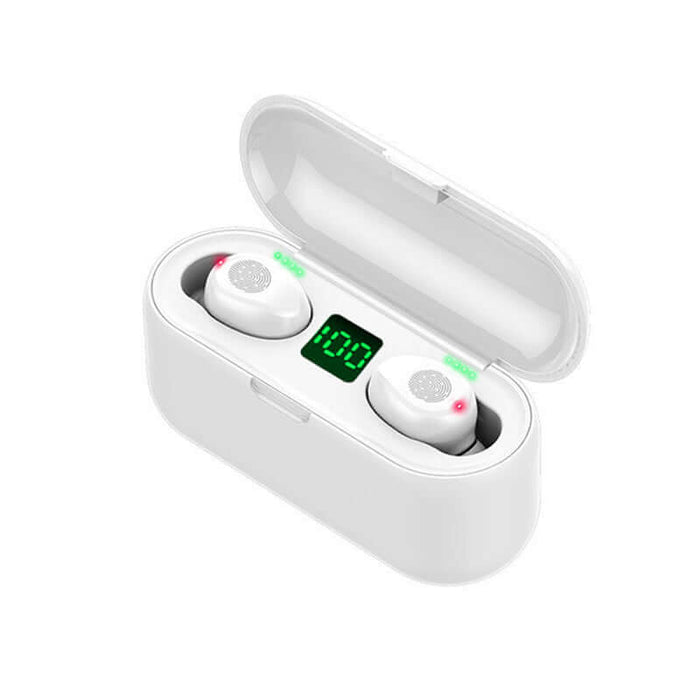 Waterproof Bluetooth Sports Headphones touch control features.