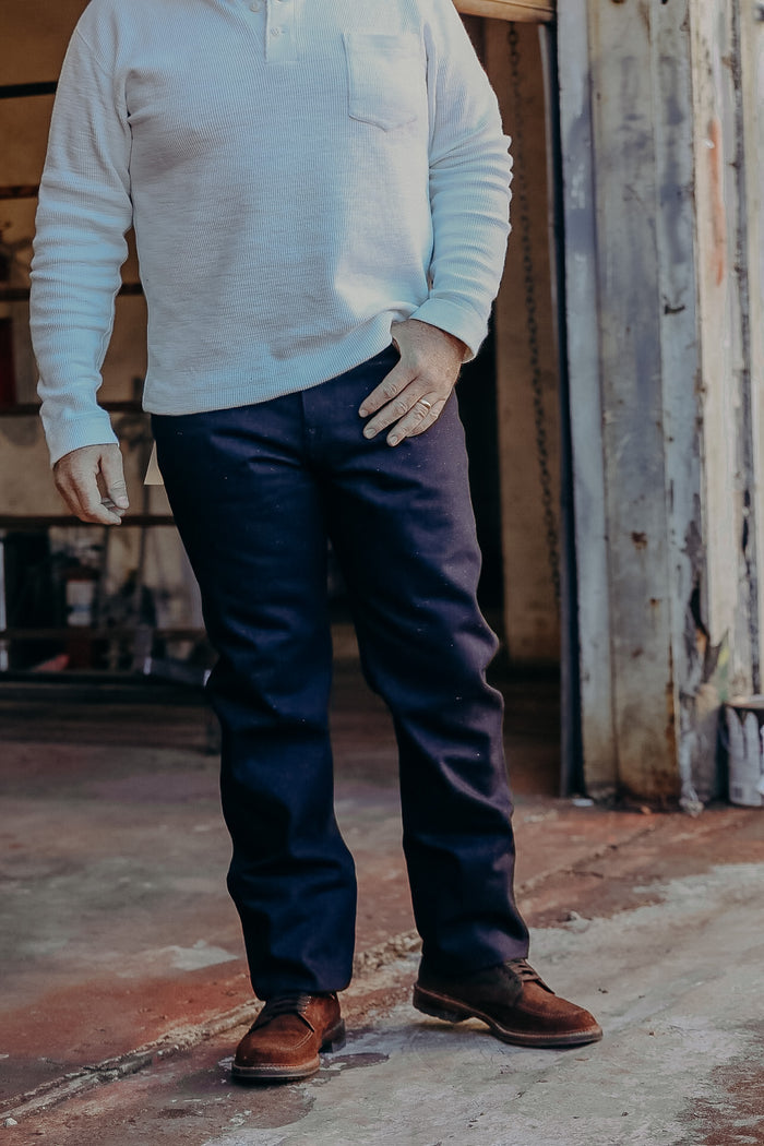 Wilkes Western 14 Ounce Raw Fleck Denim