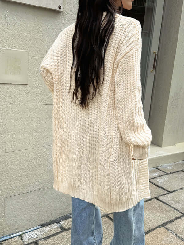 Winter Knit Cardigan Jacket for Women lightweight warm fabric