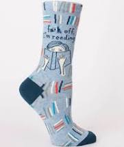 Fuck off Im Reading Socks