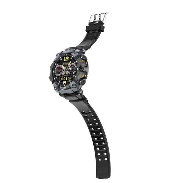 1.75 inch AMOLED GPS Sport Smart Watch optical rotary encoder and dual physical buttons detailed setup