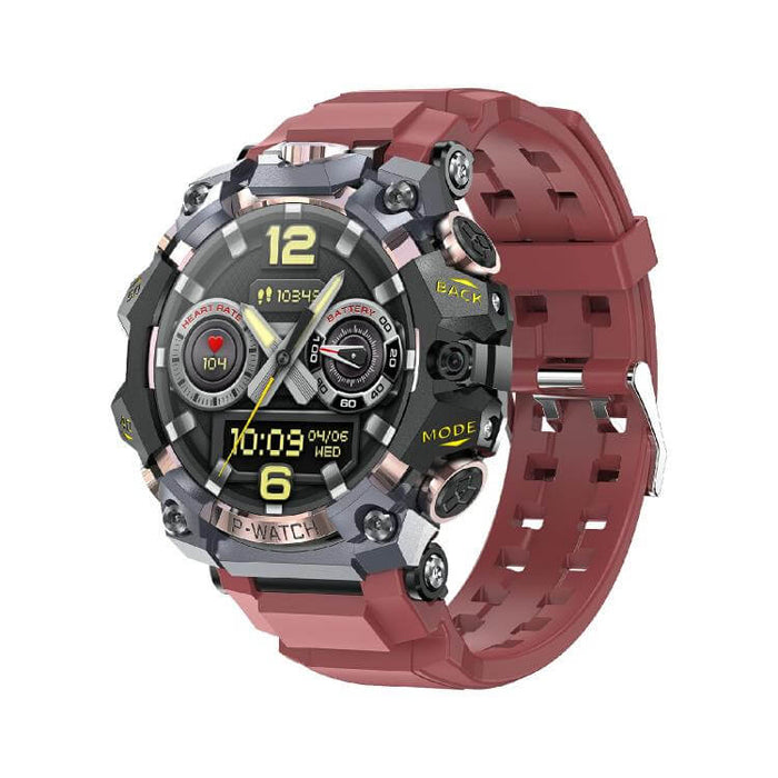 1.75 inch AMOLED GPS Sport Smart Watch stable Bluetooth calling test with over 20m distance link