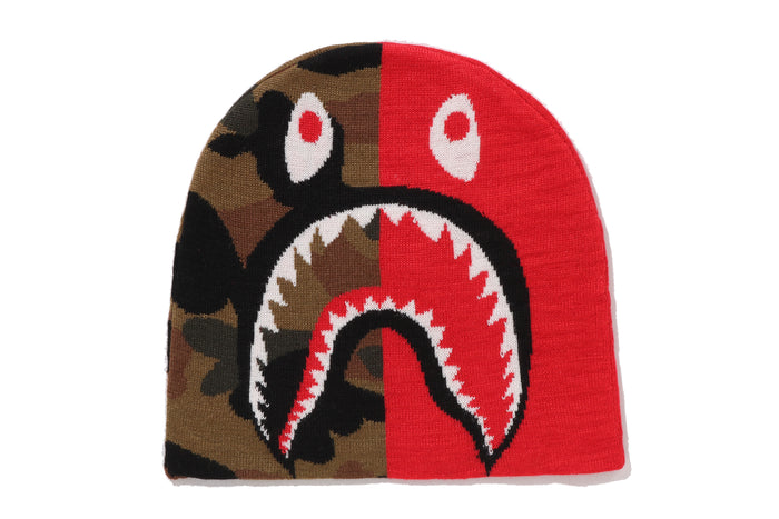 1ST CAMO SHARK KNIT CAP