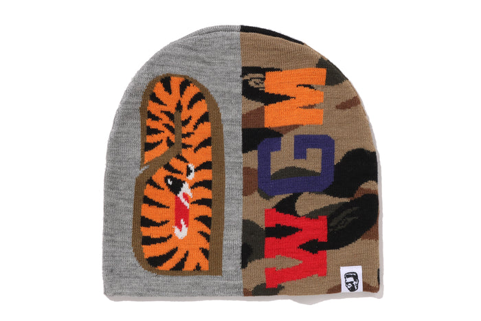 1ST CAMO SHARK KNIT CAP