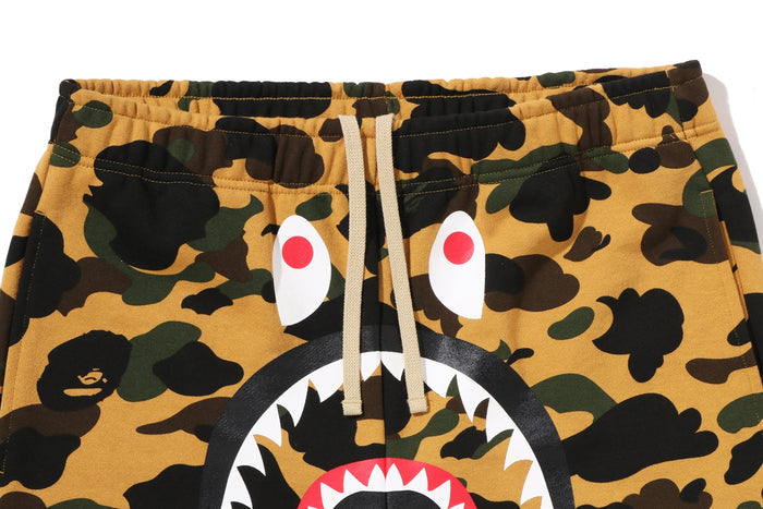 1ST CAMO SHARK SWEAT SHORTS