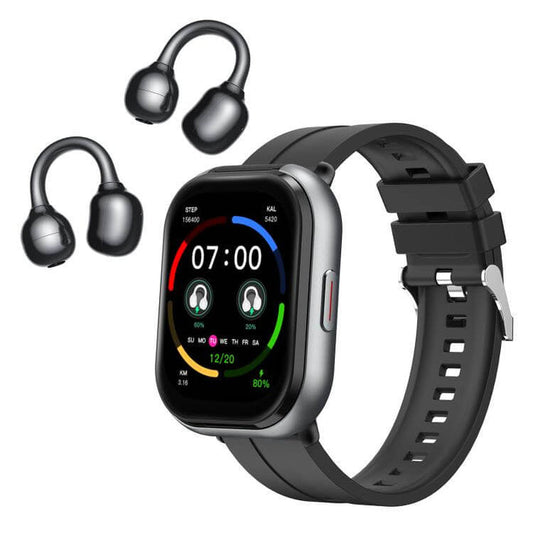 2.01 inch TFT Screen Smart Bluetooth Watch front view displaying clear UI menu interface