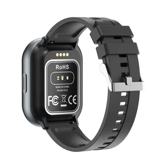 2.01 inch TFT Screen Smart Bluetooth Watch dynamic heart rate exercise tracking metrics on screen
