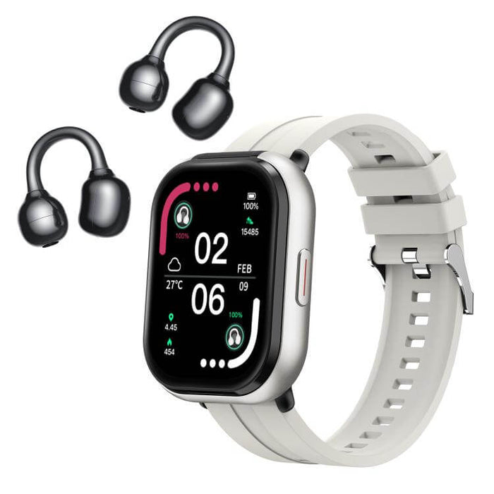 2.01 inch TFT Screen Smart Bluetooth Watch premium metal frame profile and plastic chassis layout