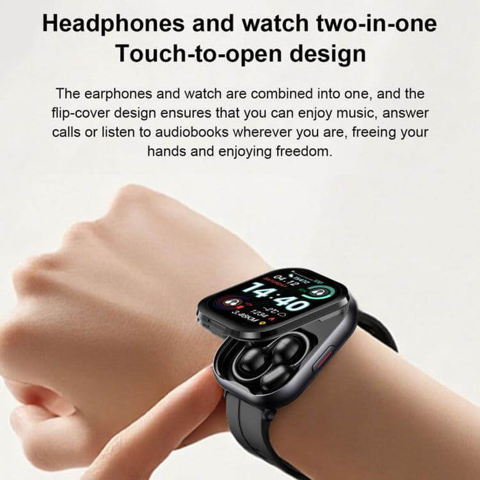 2.01 inch TFT Screen Smart Bluetooth Watch crisp full screen touch interaction panel close up