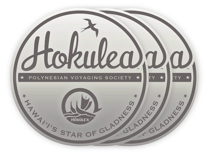 4" Sticker – Hōkūleʻa Circle Script