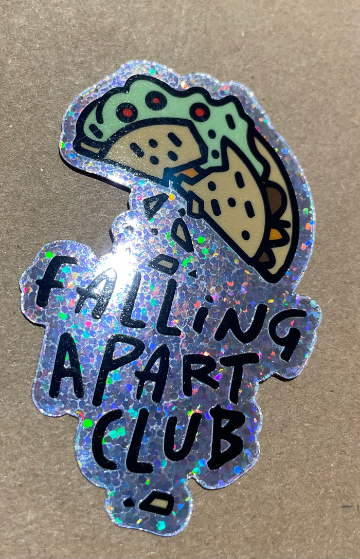 Falling Apart Club Sticker
