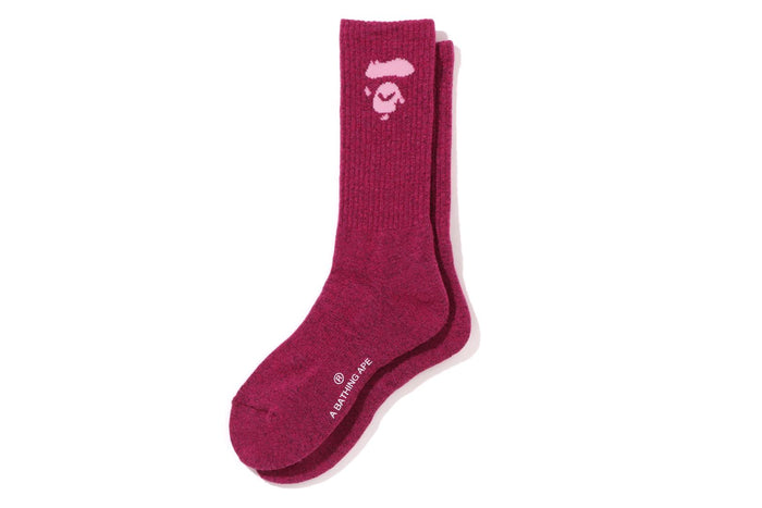 A BATHING APE TERRY SOCKS
