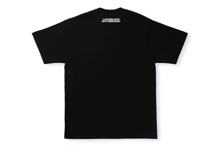 A BATHING APEÂ® 29TH ANNIVERSARY APE HEAD TEE