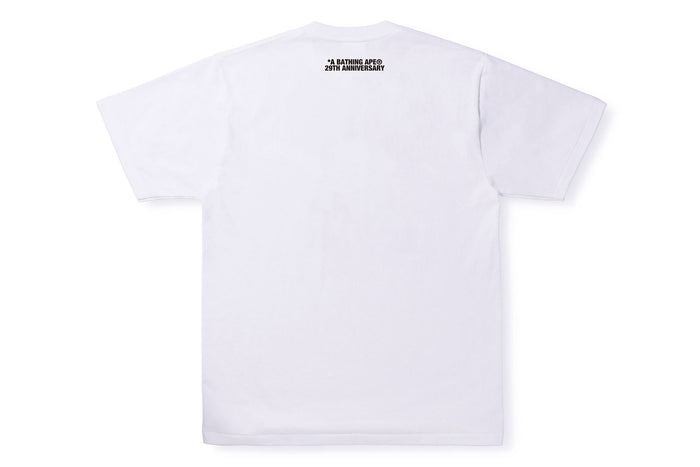 A BATHING APEÂ® 29TH ANNIVERSARY APE HEAD TEE