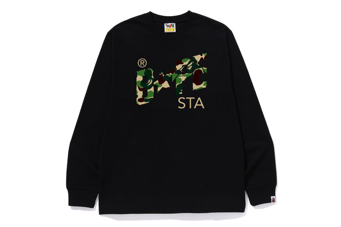 ABC CAMO BAPE STA LS TEE