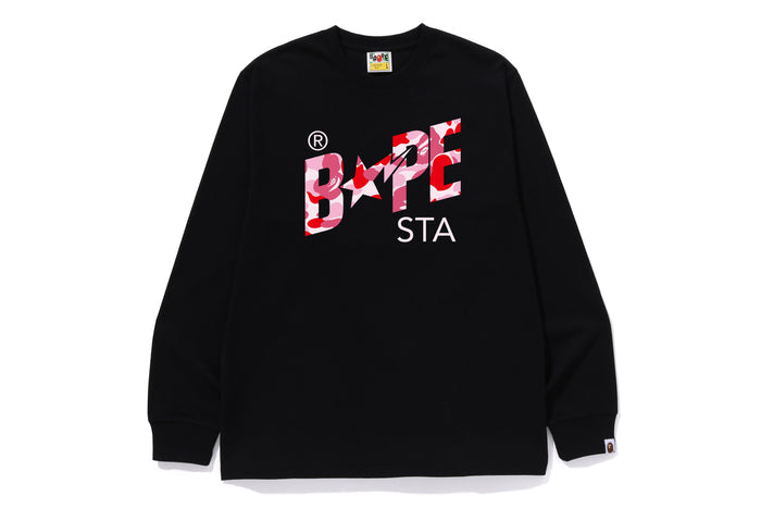 ABC CAMO BAPE STA LS TEE