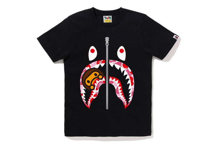 ABC CAMO MILO SHARK TEE LADIES