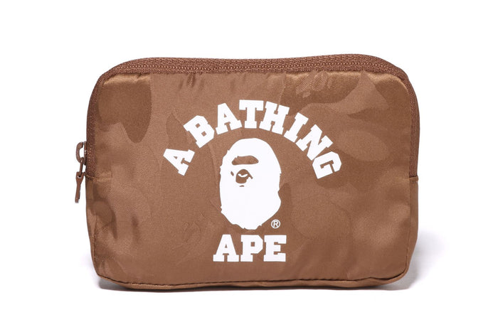 ABC CAMO POLYESTER JACQUARD PACKABLE TOTE BAG