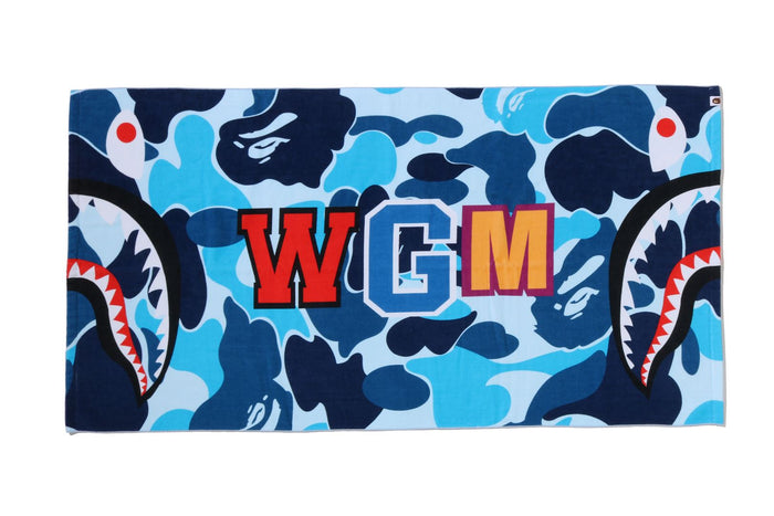 ABC CAMO SHARK BEACH TOWEL