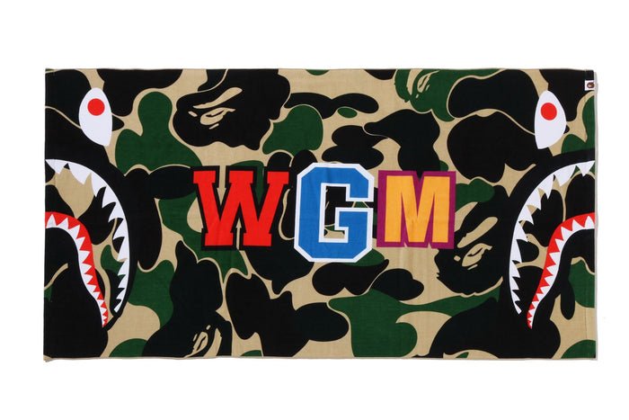 ABC CAMO SHARK BEACH TOWEL