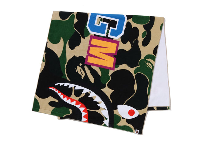 ABC CAMO SHARK BEACH TOWEL