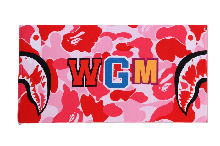 ABC CAMO SHARK BEACH TOWEL
