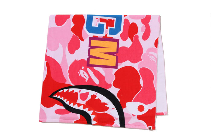ABC CAMO SHARK BEACH TOWEL