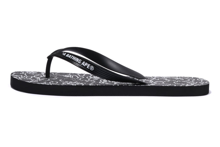 ABC NEON CAMO BEACH SANDALS
