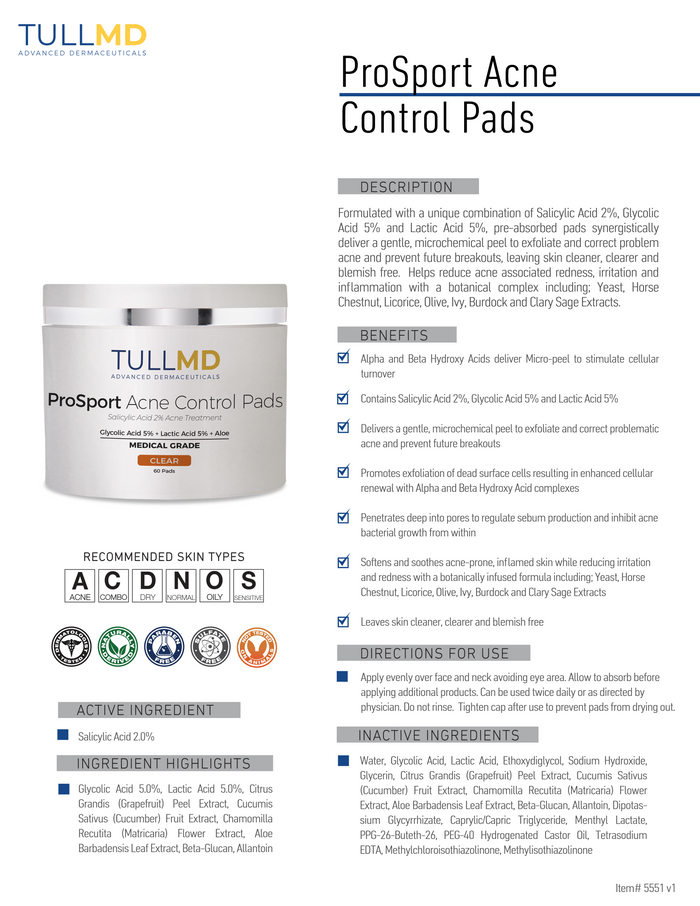 Acne Control Pads
