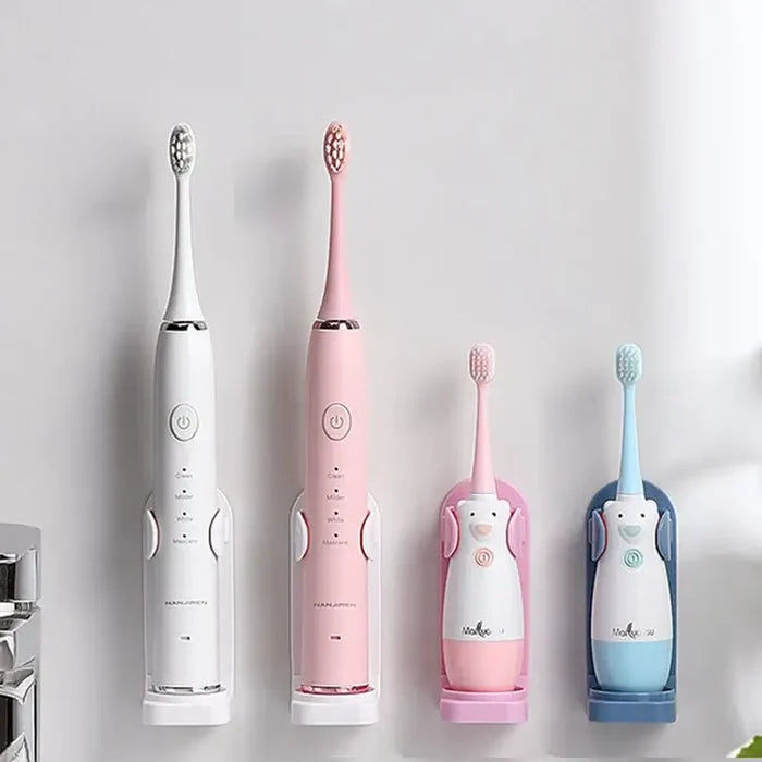 Adjustable Non-Slip Electric Toothbrush Holder Wall Mount silicone