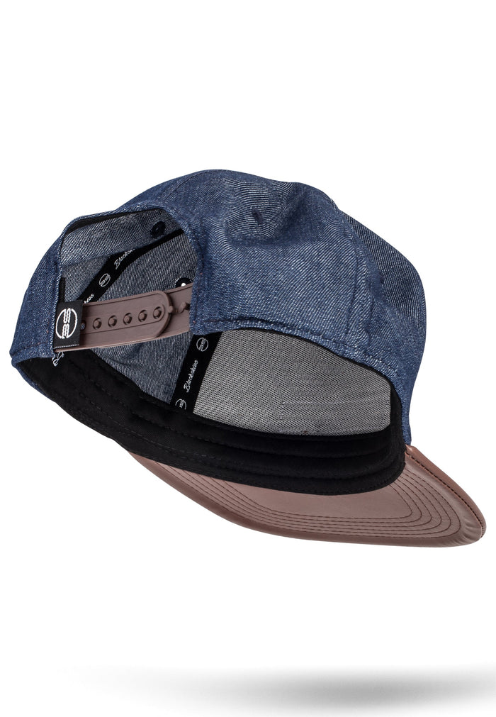 Blackskies-Aion-Snapback-Cap-Denim-Inside