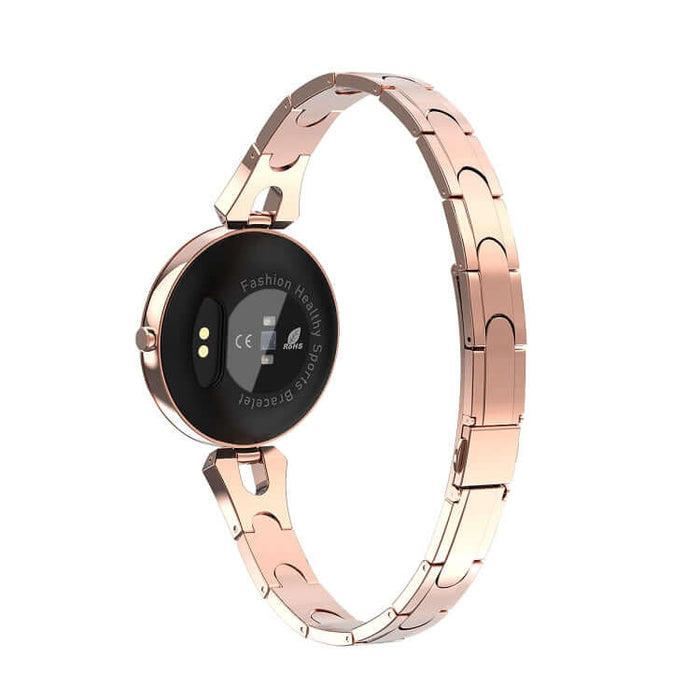 AK15 Fashion Smart Female Bracelet vivid 1.08 inch color LCD display previewing active health data