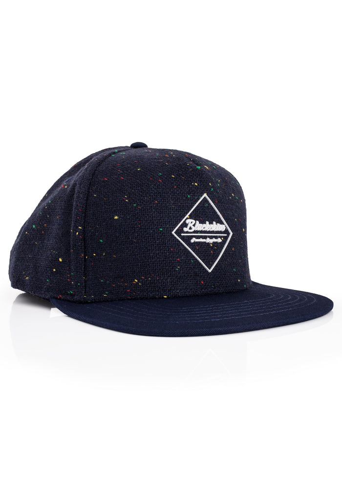 Blackskies-Re-Snapback-Cap-Blue-Wool-Fly