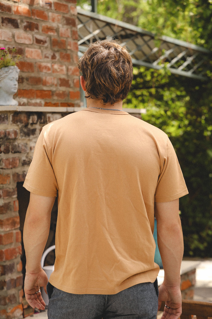 ANM Loopwheel Tee-Clay