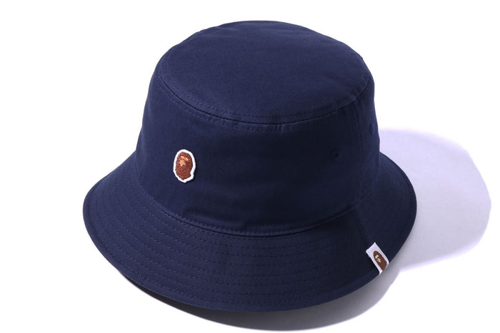 APE HEAD ONE POINT BUCKET HAT