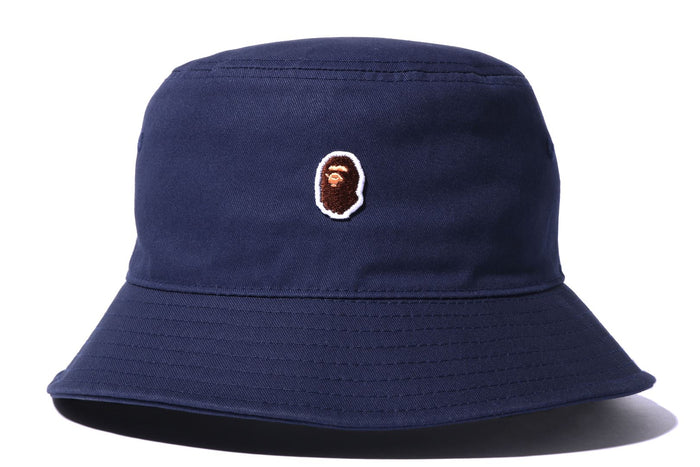 APE HEAD ONE POINT BUCKET HAT