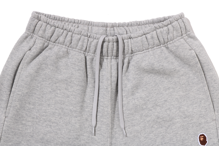 APE HEAD ONE POINT WIDE SWEAT PANTS