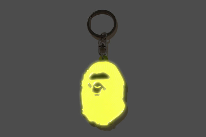 APE HEAD REFLECTIVE KEYCHAIN