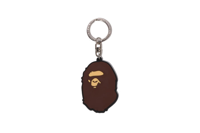 APE HEAD RUBBER KEYCHAIN