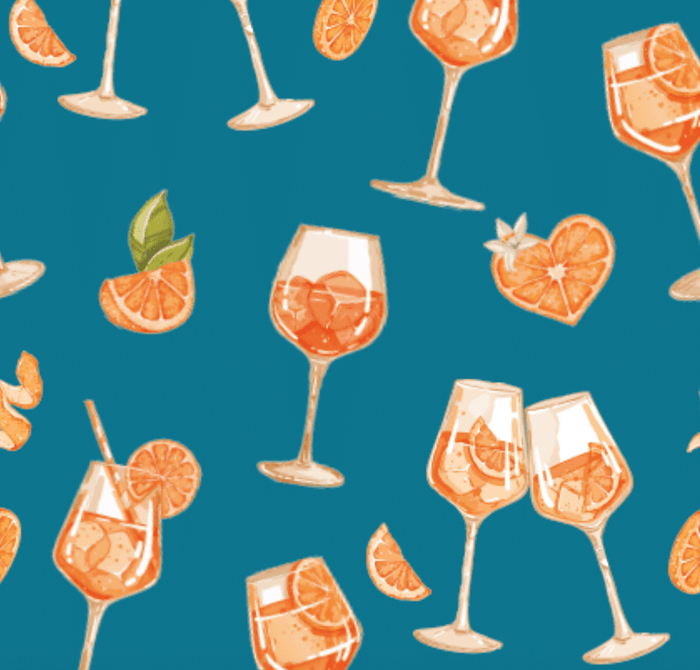 Aperol Spritz Pair & A Spare Socks