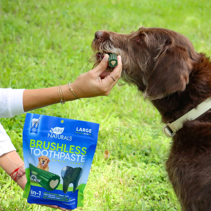 Ark Natural Brushless - Teeth Cleaning Dog Treats Toothpaste for Dogs - Dog.Dog.Cat.