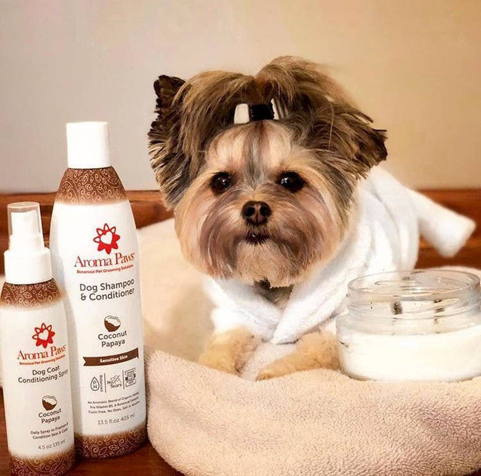 Aroma Paws - 13.5 Oz. Shampoo Coconut Papaya - Dog.Dog.Cat.