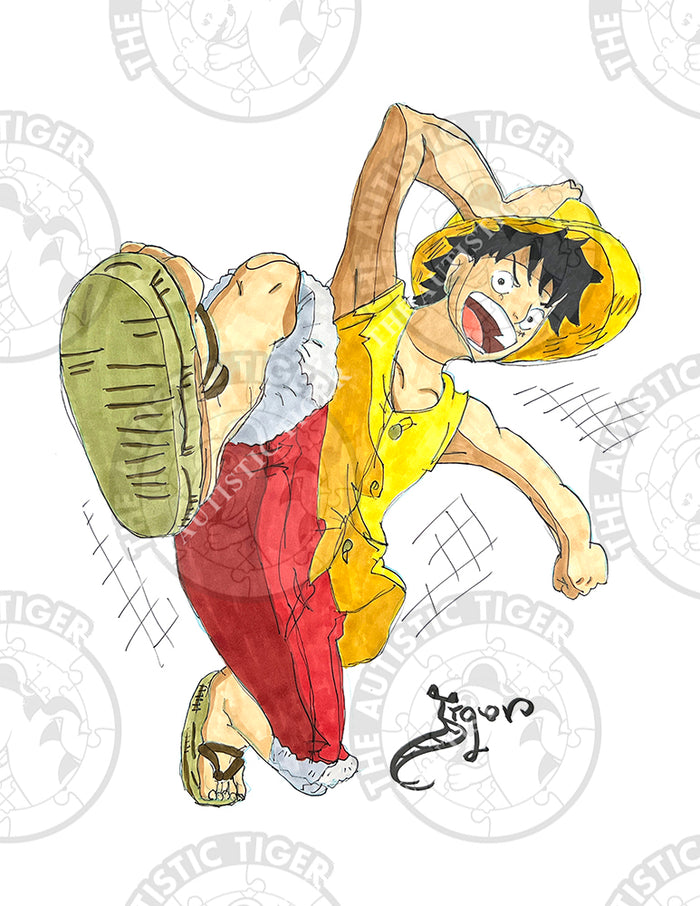 Art Print - A05 Monkey D. Luffy - One Piece