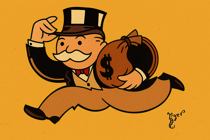 Art Print - C55 Mr. Monopoly - Color