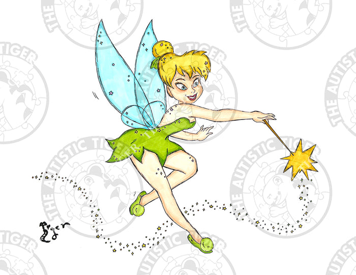 Art Print - D17 Tinker Bell - Peter Pan