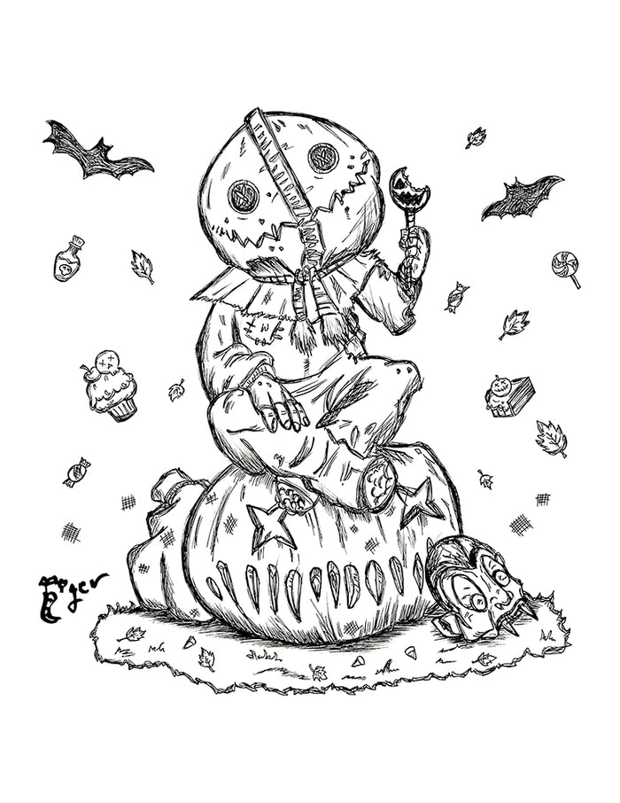 Art Print - P43 Sam - Trick 'r Treat
