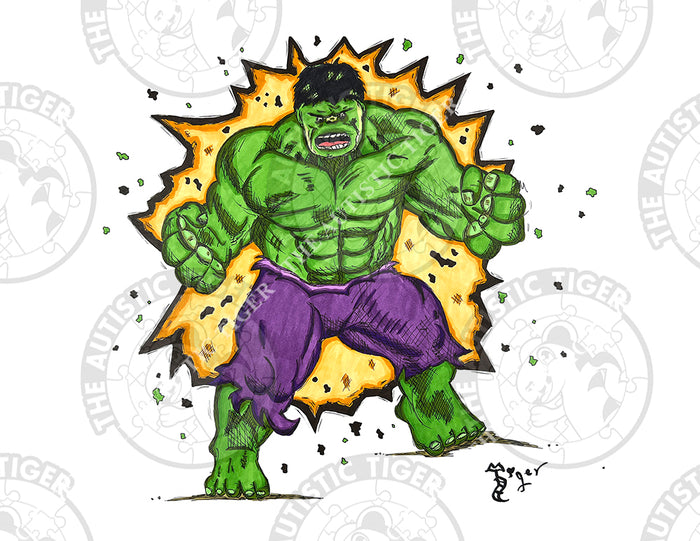 Art Print - SH12 Hulk - Marvel