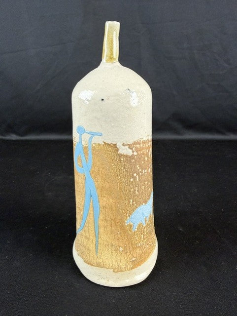 Artisan Ceramic Bottle by Mitch Lyons